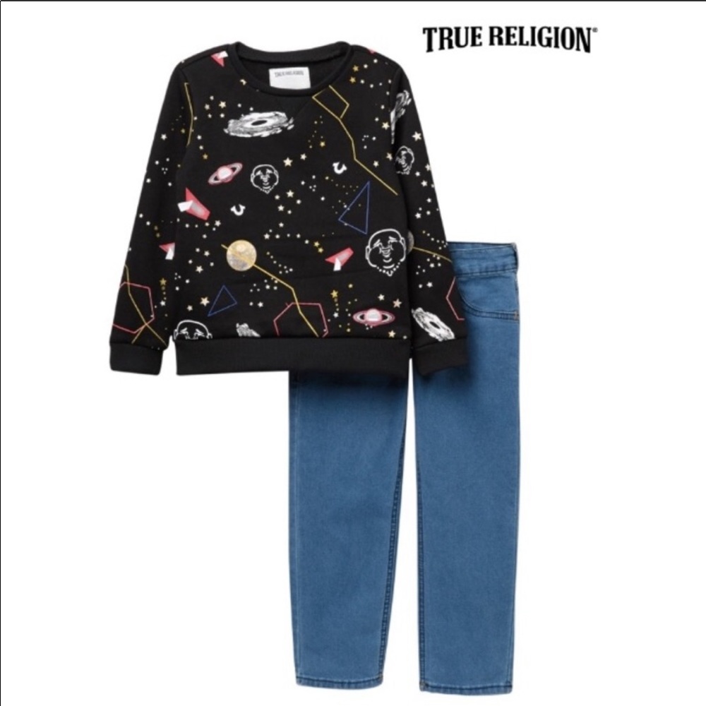 True Religion toddler matching set 3T